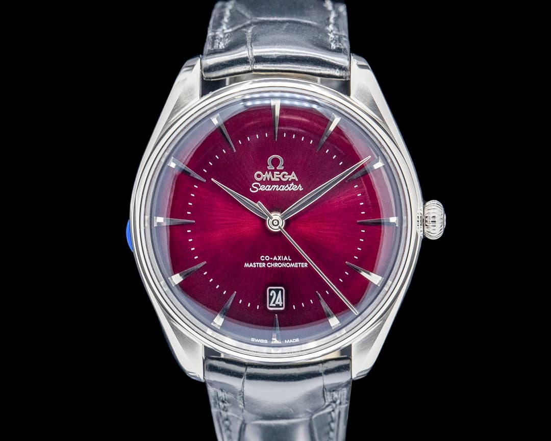 Omega Seamaster "Boutique Edition" SS Burgundy Dial 2025