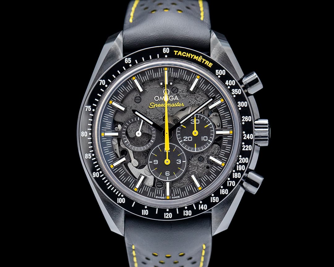 Omega Speedmaster "Dark Side of the Moon" Black Ceramic Black Dial