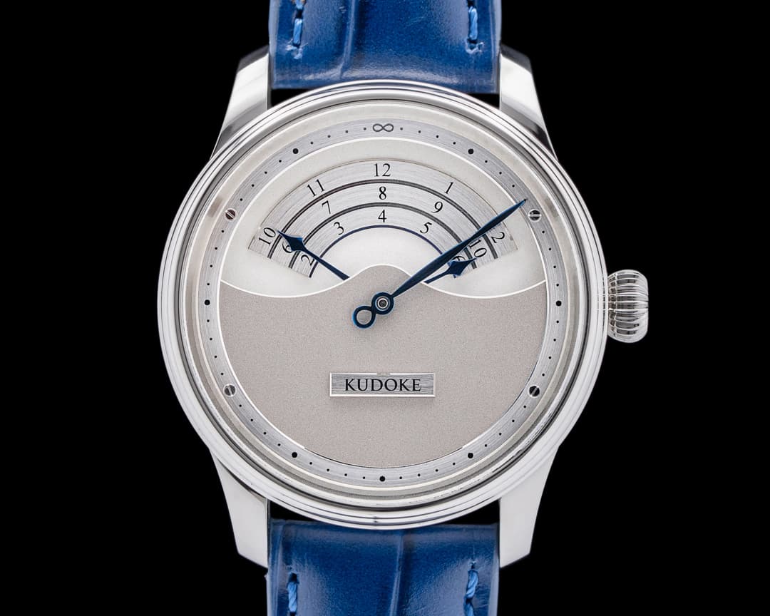 Kudoke Kudoke 3 HANDwerk Series Black SS Gray Dial