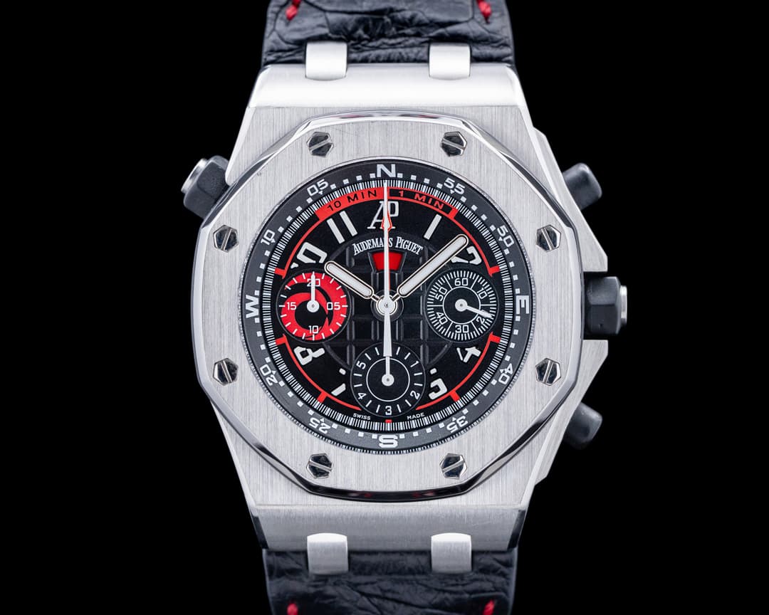 Audemars Piguet 26040ST Royal Oak Offshore Alinghi Polaris SS Black Dial