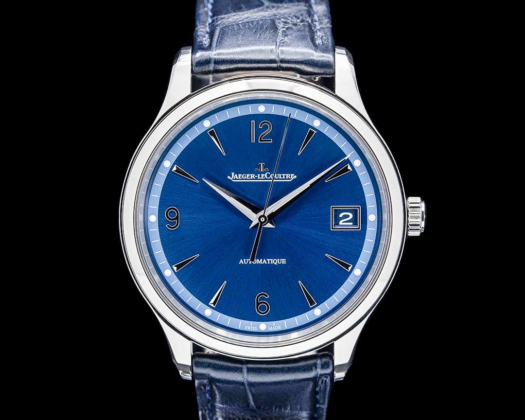 Jaeger LeCoultre Q4018480 Master Control Date SS Blue Dial
