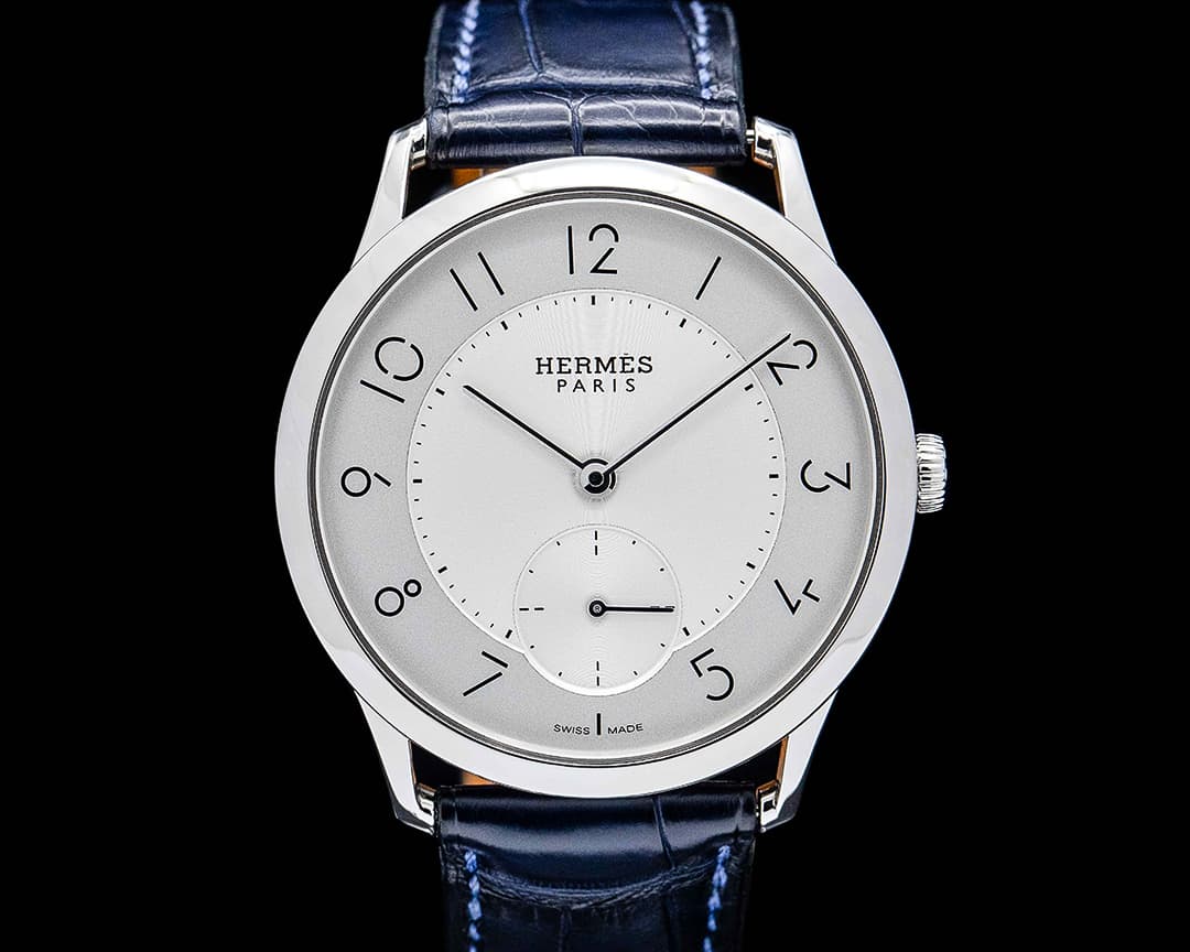 Hermes CA2.810 Slim d'Hermes SS Silver Dial