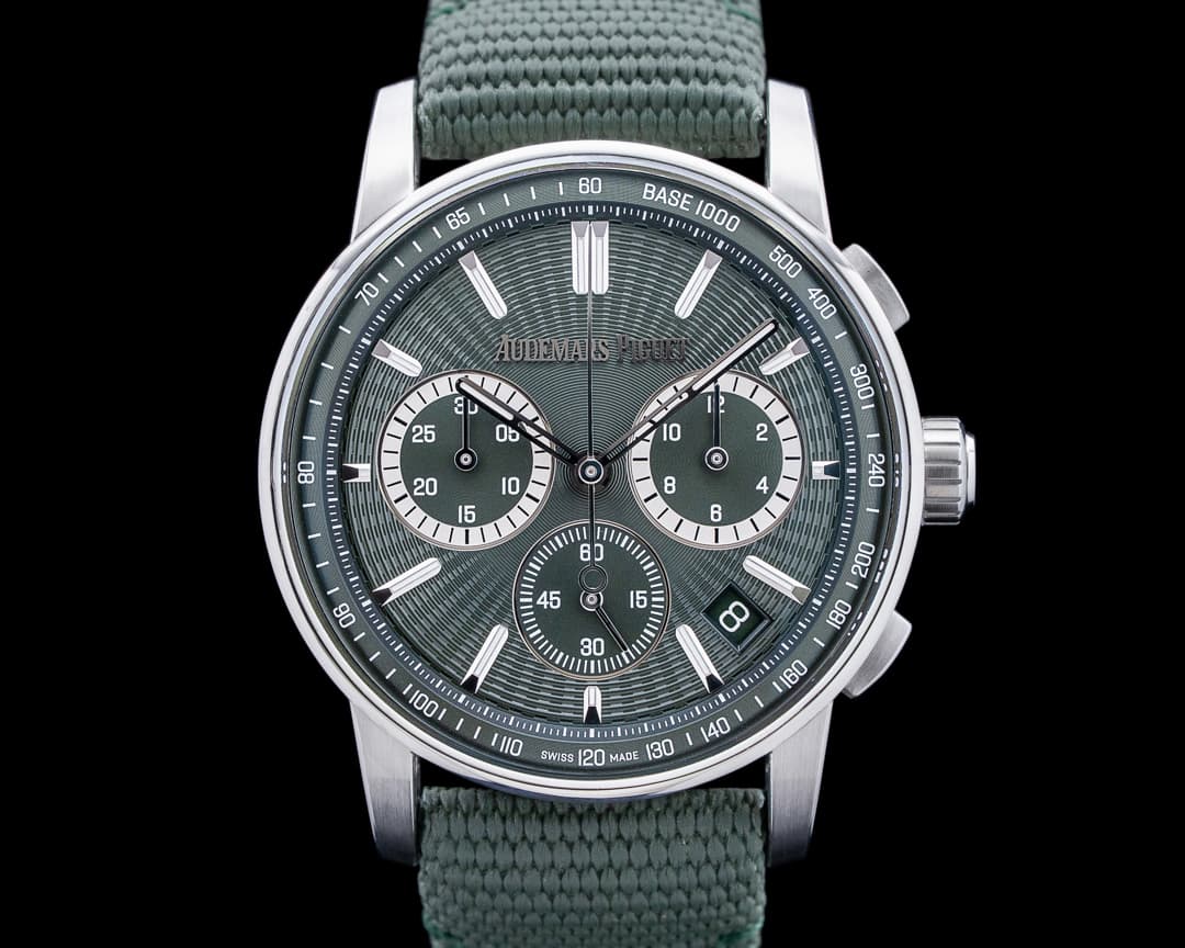 Audemars Piguet 26393ST Code 11.59 SS Green Dial