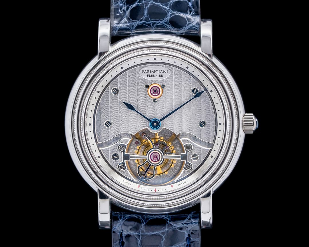 Parmigiani PF000384 Toric Tourbillon Platinum Silver Dial
