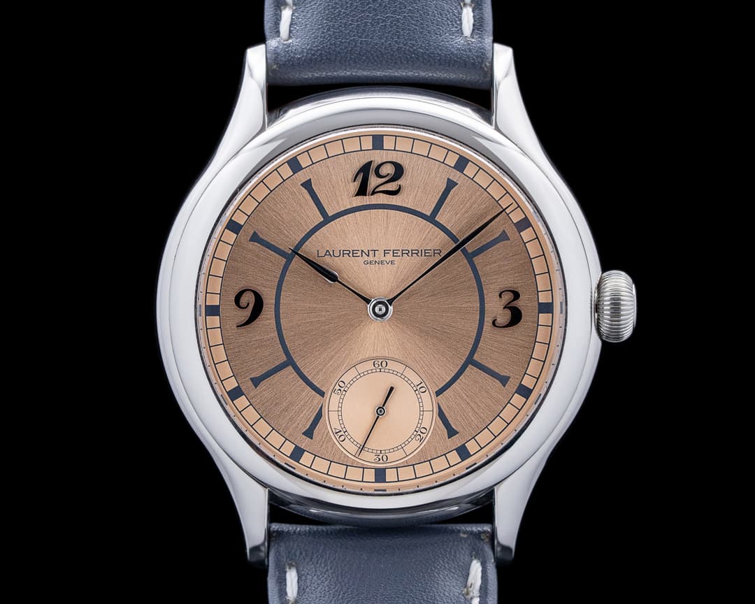 Image of Laurent Ferrier FBN229.01 Classic Micro-Rotor The Rake 40MM SS Salmon Dial LIMITED