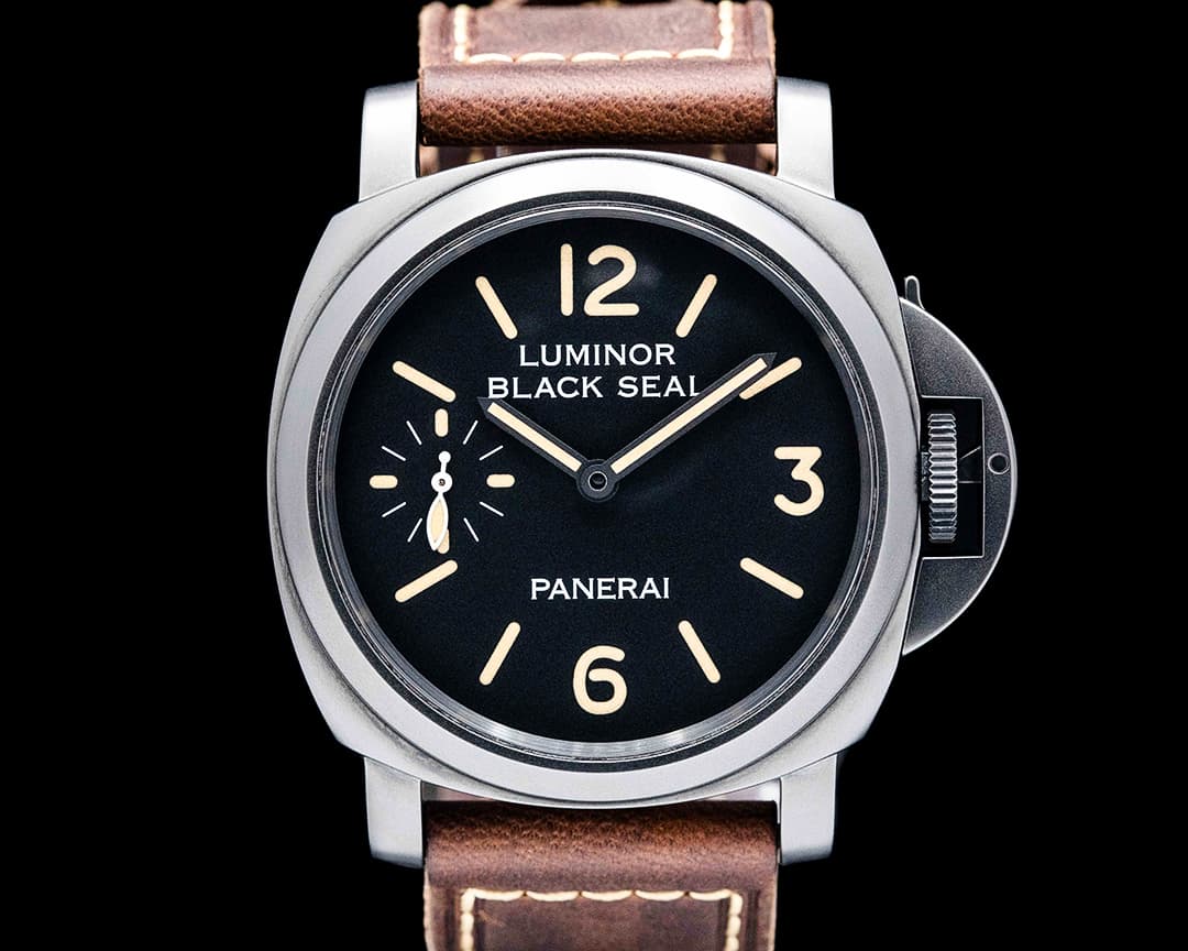 Panerai PAM00594 Luminor Black Seal Black Dial