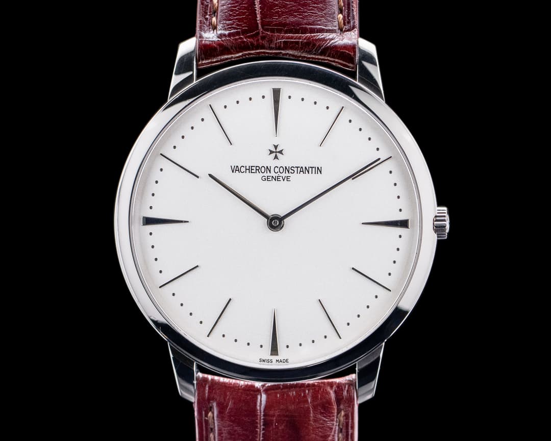 Image of Vacheron Constantin 81180 Patrimony Manual Wind 18K White Gold Silver Dial