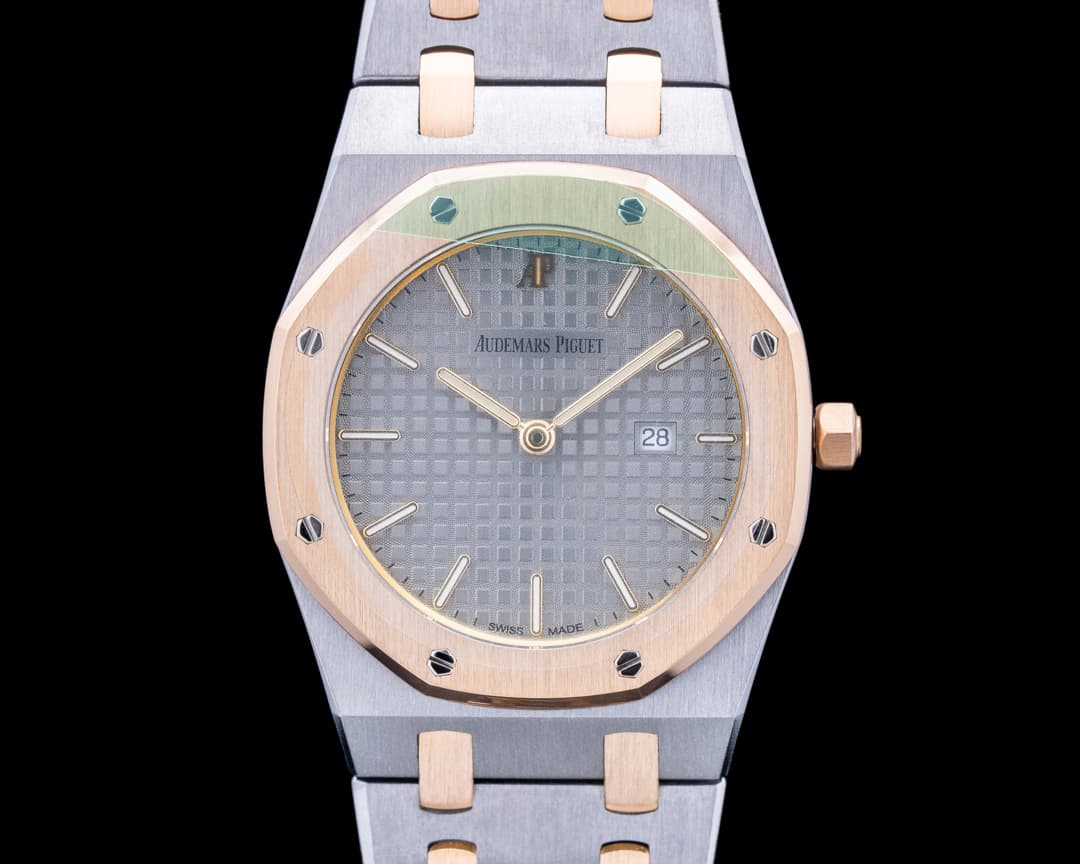 Audemars Piguet 56175TR Royal Oak Two-Tone Tantalum / 18K Rose Gold Gray Dial