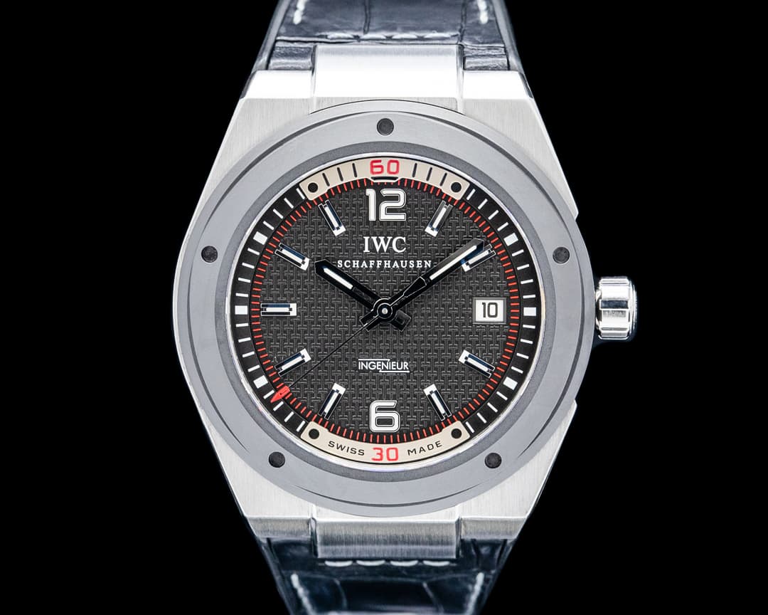 IWC IW323401 Ingenieur Automatic SS Black Dial