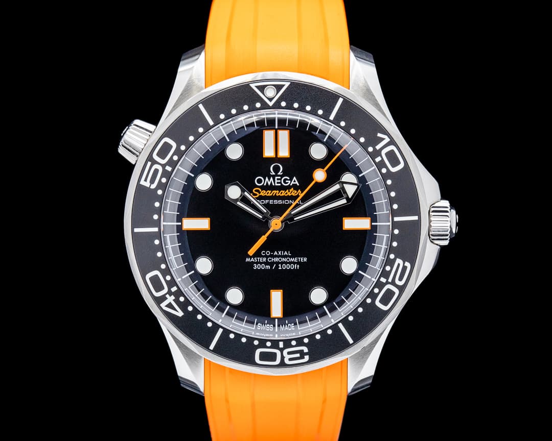 Omega Seamaster Diver 300M Ceramic SS Black Dial 2025