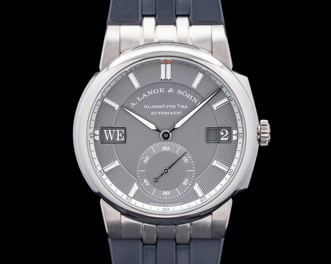 A. Lange and Sohne 363.068 Odysseus 18K White Gold Gray Dial