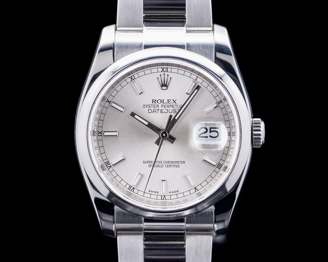 Rolex 116200 Datejust SS Silver Dial