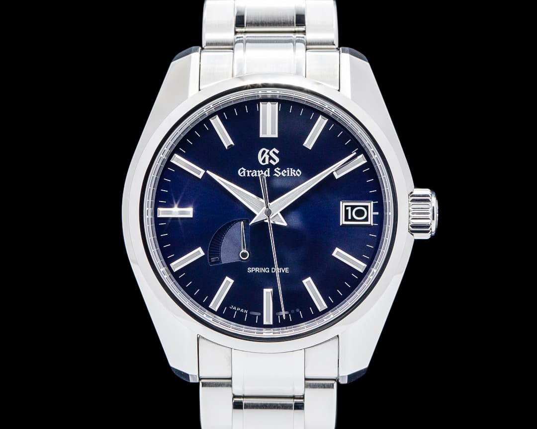 Grand Seiko SBGA375G Spring Drive Heritage SS Blue Dial