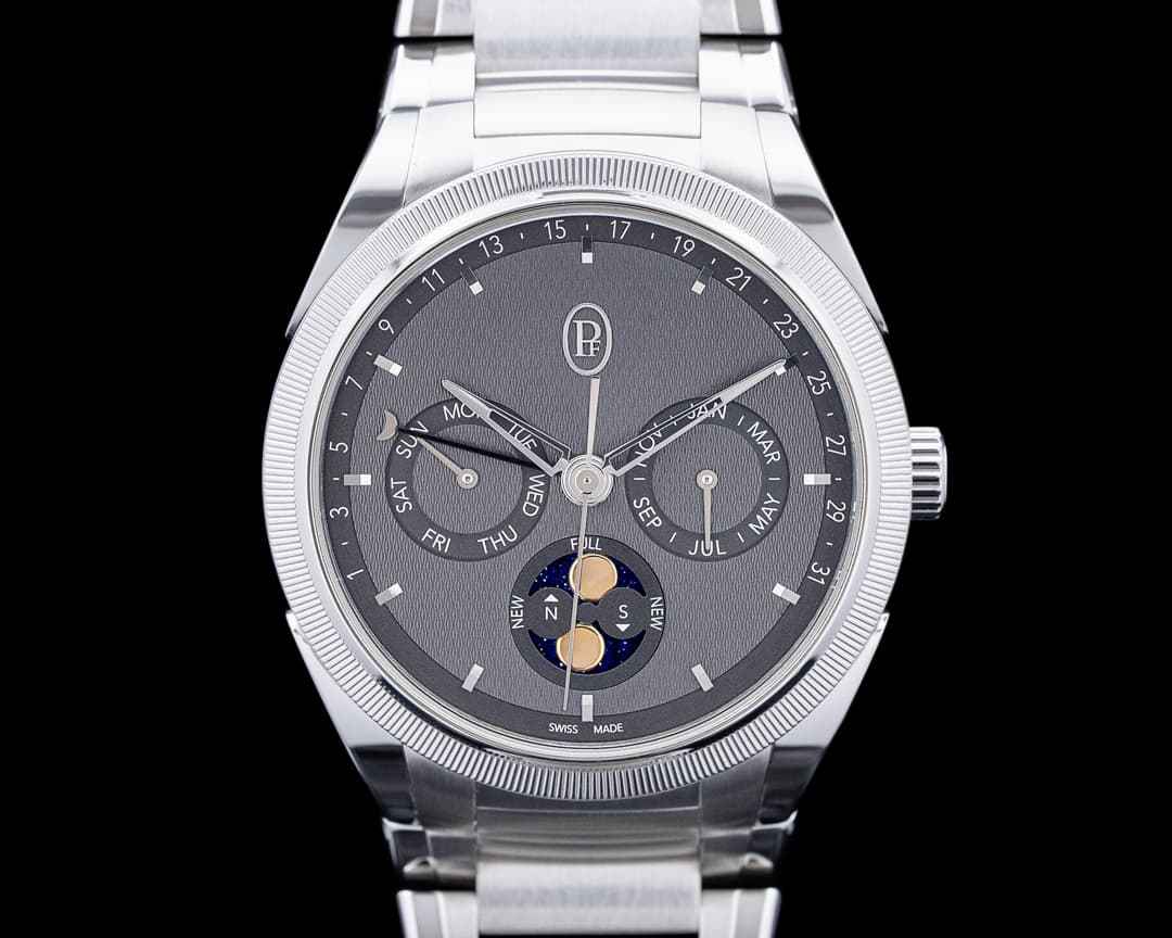 Parmigiani PFC907 Tonda PF Gregorian Annual Calendar SS Gray Dial