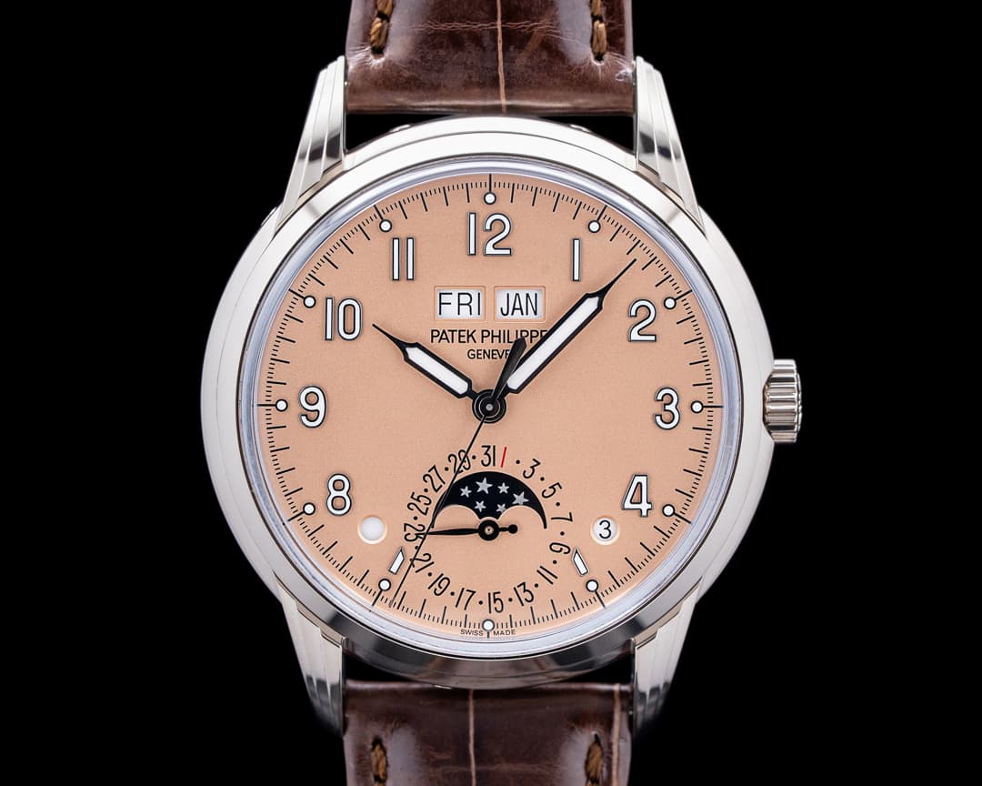 Patek Philippe 5320G Grand Complications Perpetual Calendar 18K White Gold Salmon Dial