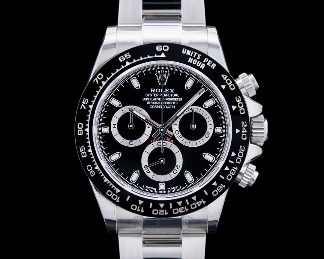 Rolex 116500LN Daytona Ceramic SS Black Dial