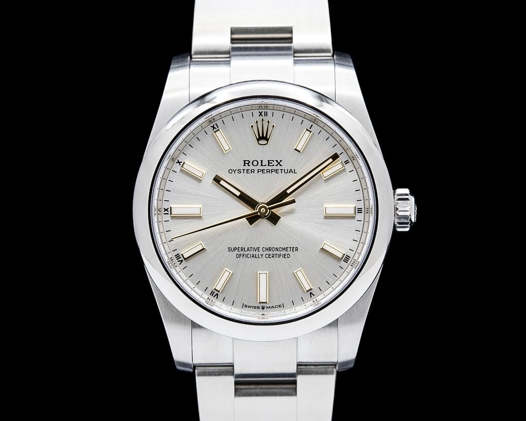 Rolex 124200 Oyster Perpetual Silver Dial 2024