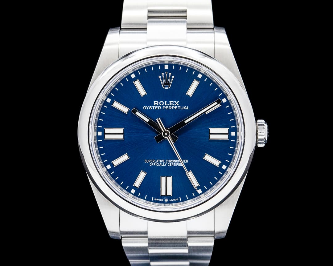 Rolex 124300 Oyster Perpetual 41MM SS Blue Dial