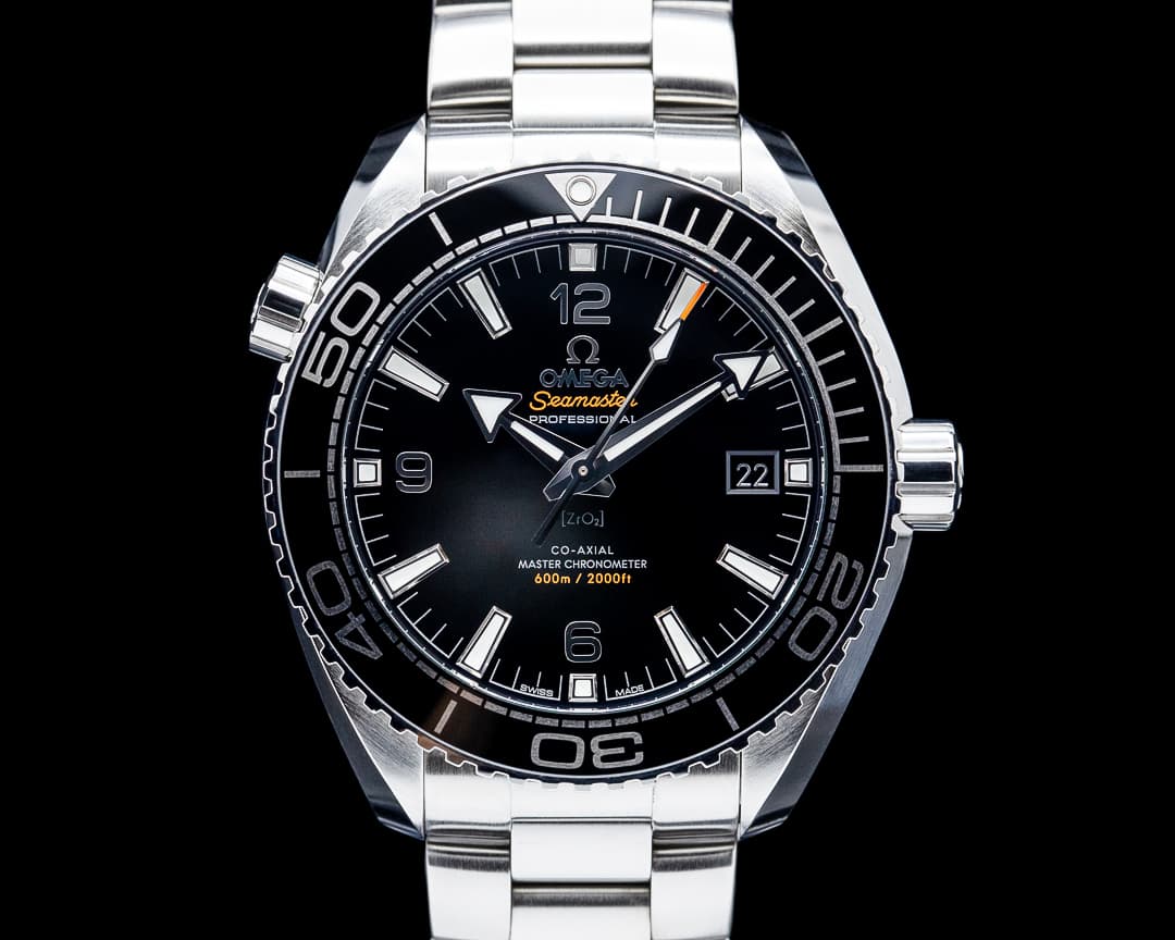 Omega Seamaster Planet Ocean 600M SS Black Dial