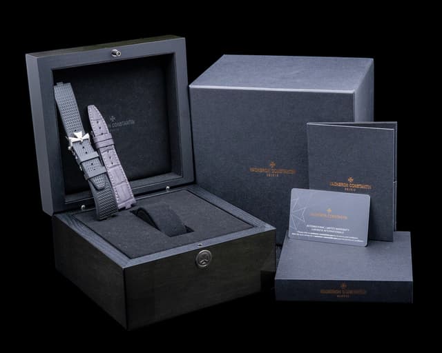 Vacheron Constantin 7900V Overseas Dual Time SS Black Dial 7900V/110A ...