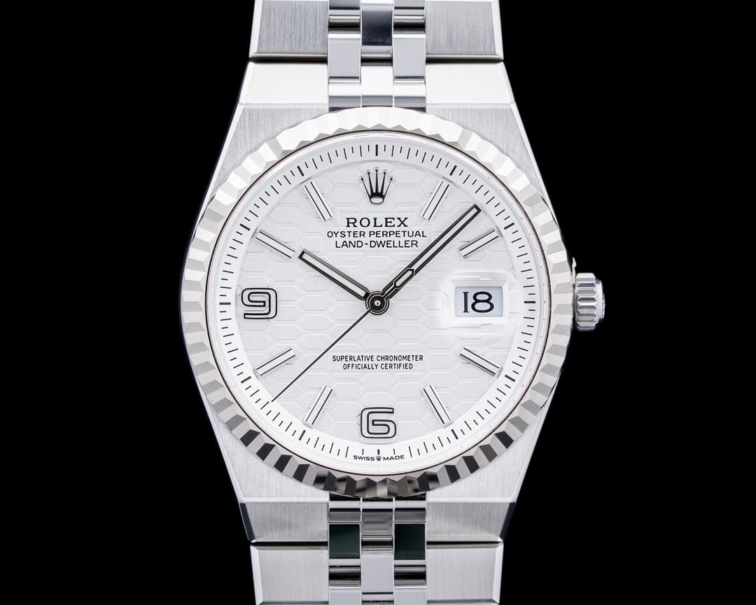 Rolex 127234 Land-Dweller 36MM SS White Dial 2025