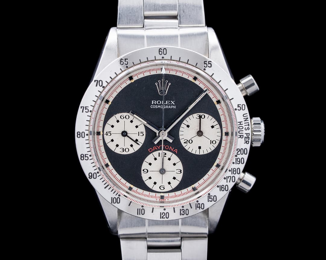 Rolex 6239 Daytona Paul Newman "Musketeer" Black Dial C. 1970