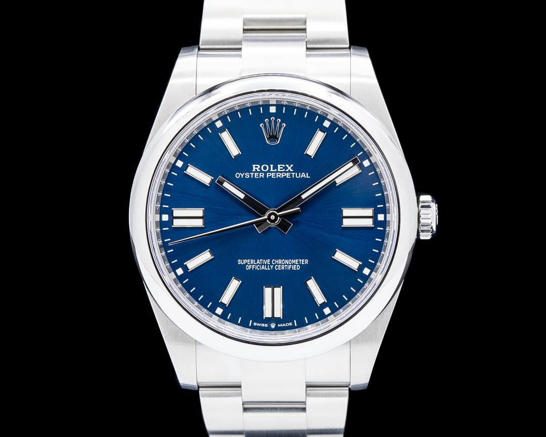 Rolex 124300 Oyster Perpetual SS Blue Dial 2024