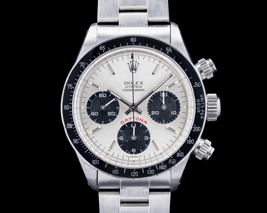 Rolex 6263 Daytona "Big Red" SS Silver Dial Circa. 1986