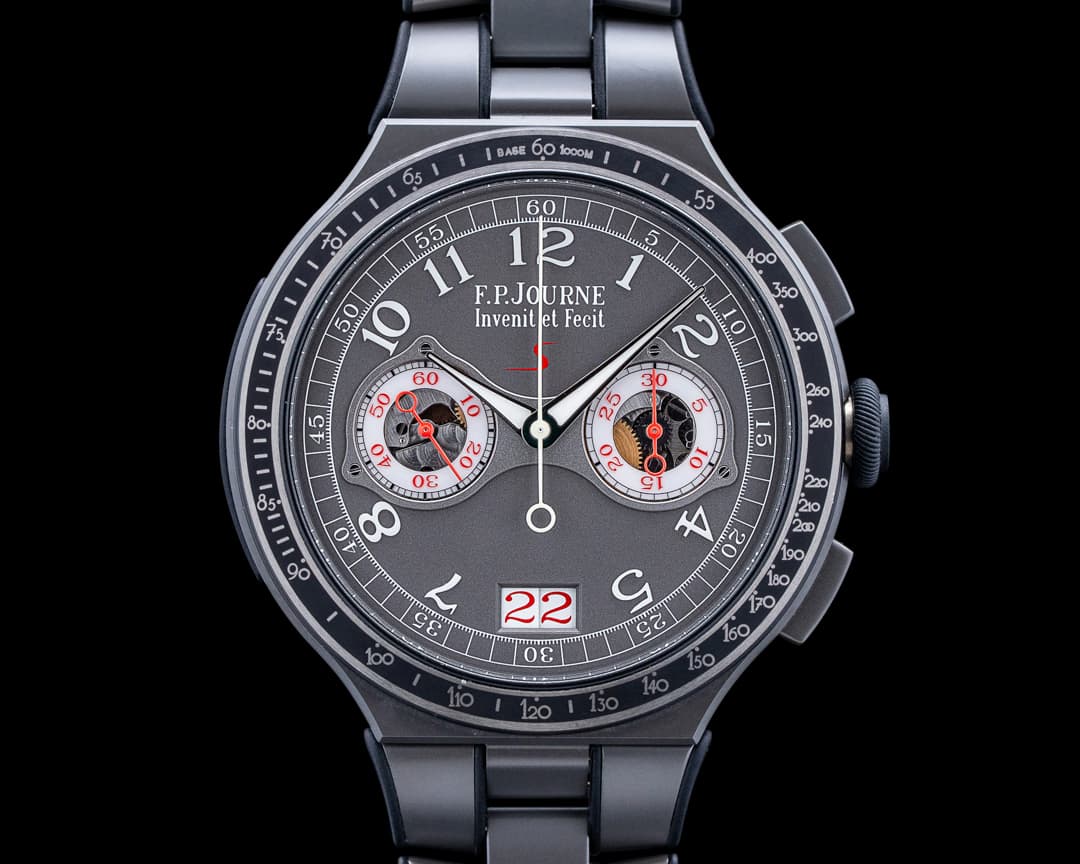 F.P. Journe CMS/CM Chronographe Rattrapante LineSport Titanium Gray Dial