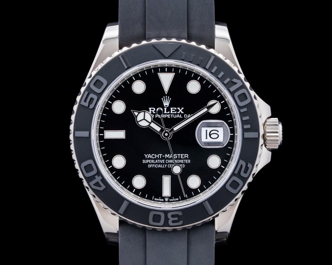 Rolex 226659 Yacht-Master 18K White Gold Black Dial