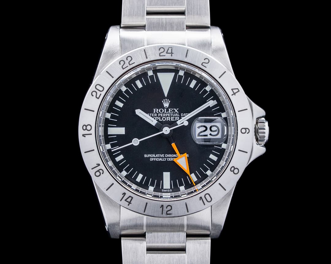 Rolex 1655 Explorer II SS Black Dial Circa. 1983