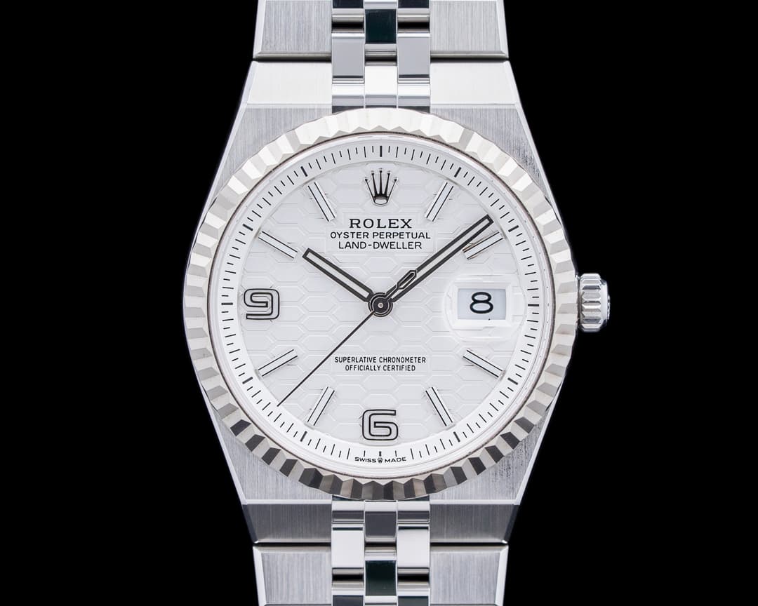 Rolex 127334 Land-Dweller 36MM SS White Dial 2025