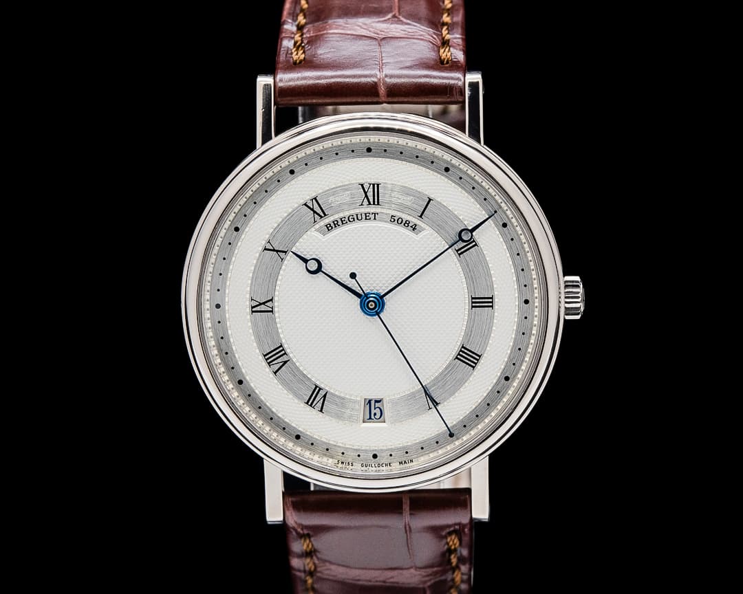 Breguet 5930BB Classique 18K White Gold Silver Dial