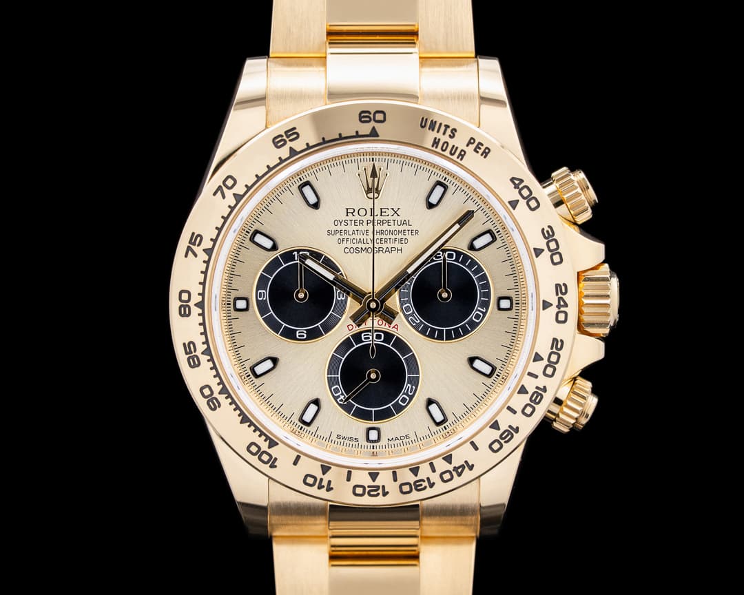 Image of Rolex 116508 Daytona 18K Yellow Gold Champagne Dial