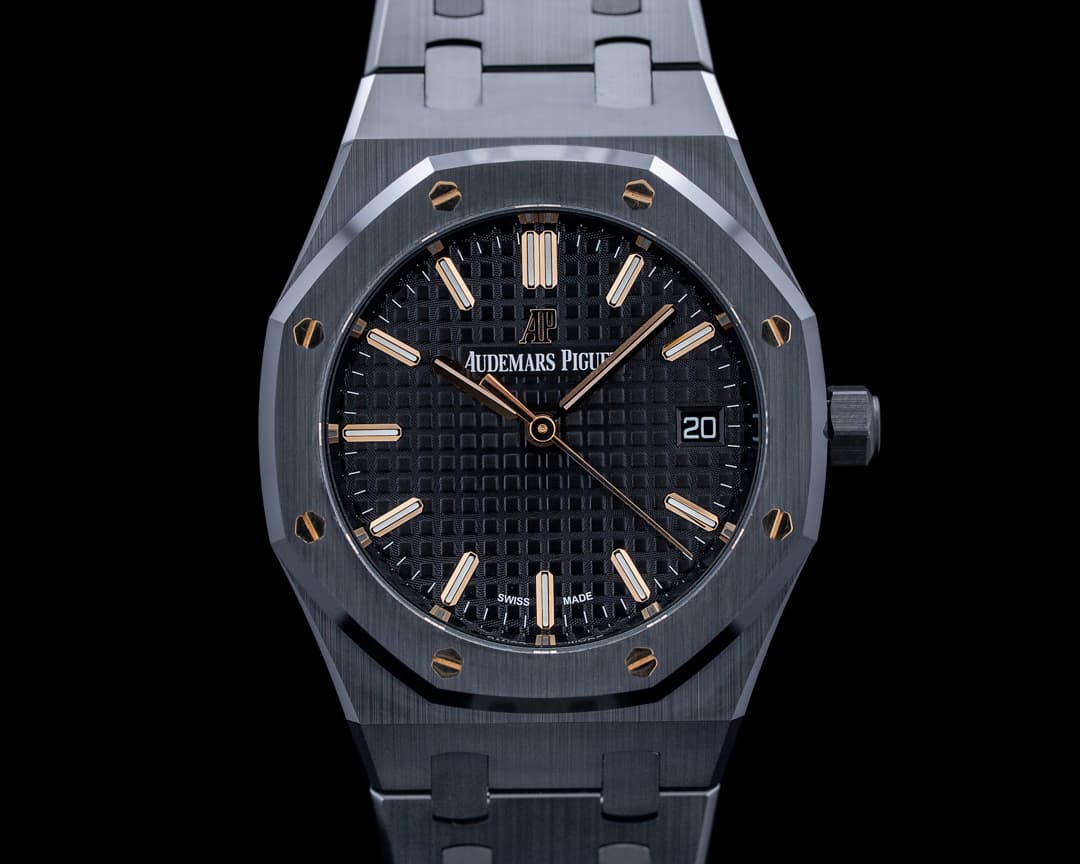 Audemars Piguet 77350CE Royal Oak 34MM Ceramic Black Dial