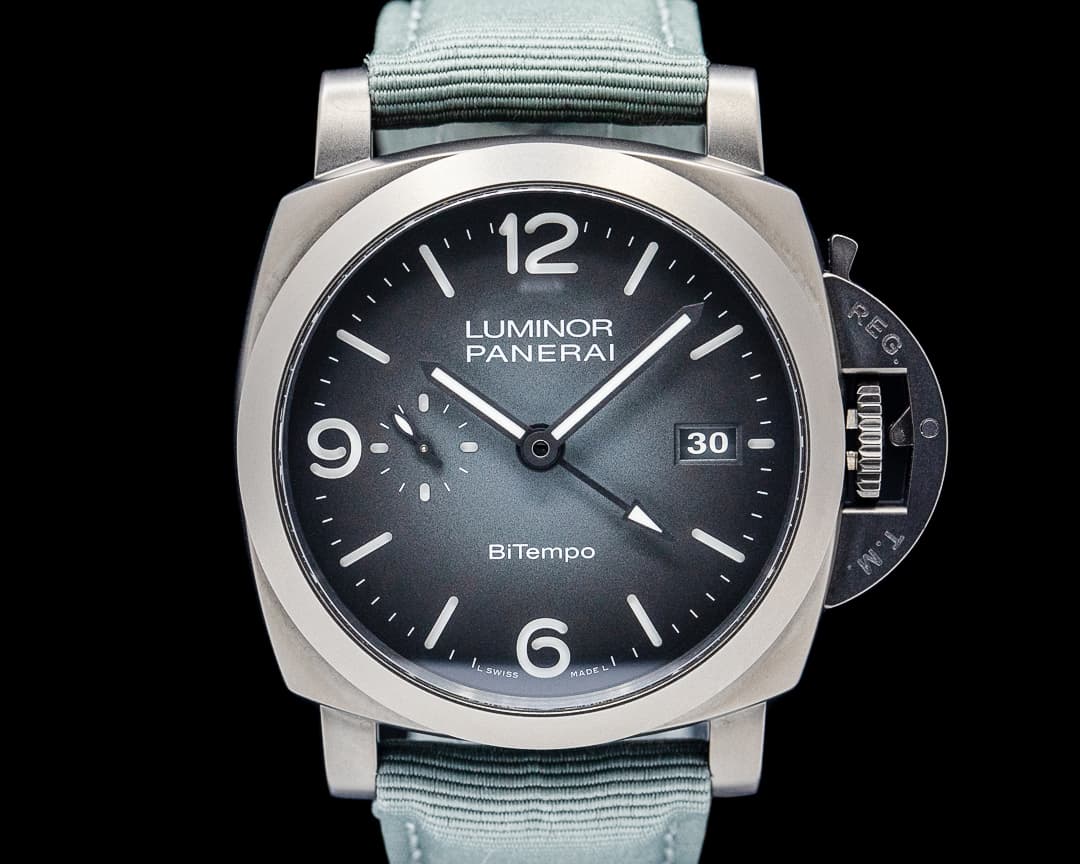 Panerai PAM01467 Luminor BiTempo Titanium DLC New York LIMITED
