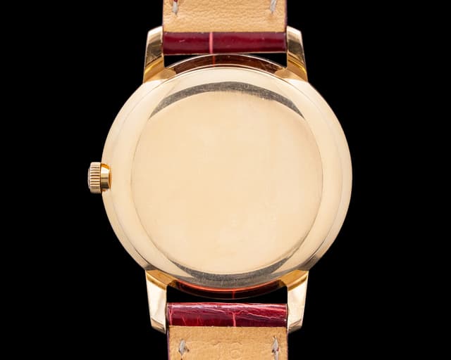 Patek Philippe 2599 Calatrava 18K Rose Gold Silver Dial C. 1962 2599 ...