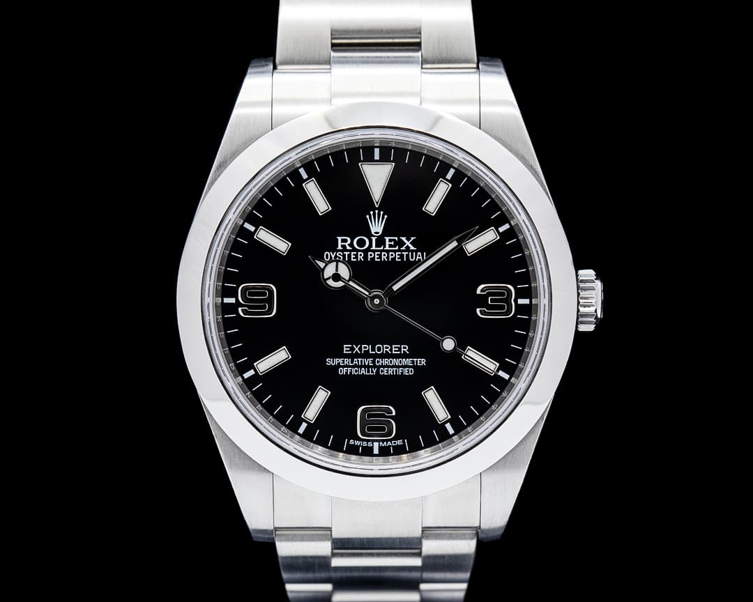 Rolex 214270 Explorer SS Black Dial