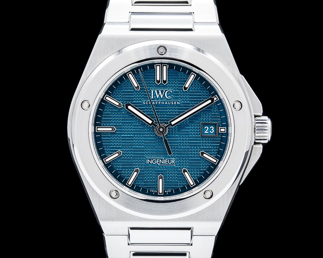 IWC IW328903 Ingenieur Automatic 40 SS Aqua Blue Dial