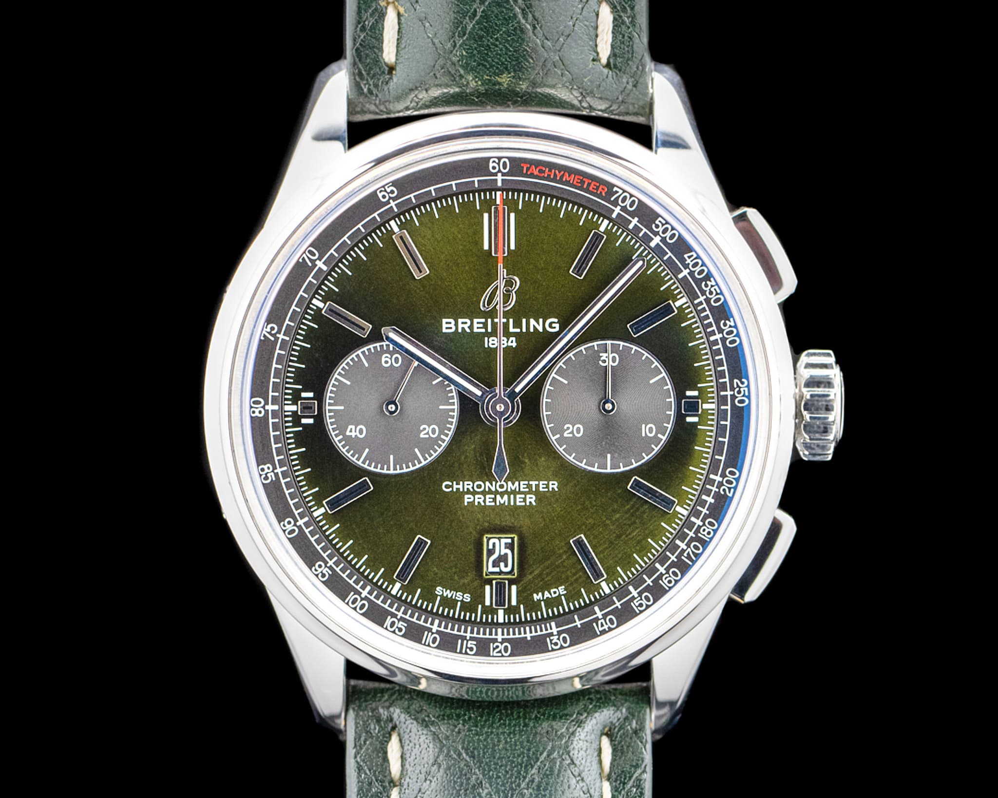 Breitling AB011 Premier B01 Chronograph 42MM Bentley SS Green Dial