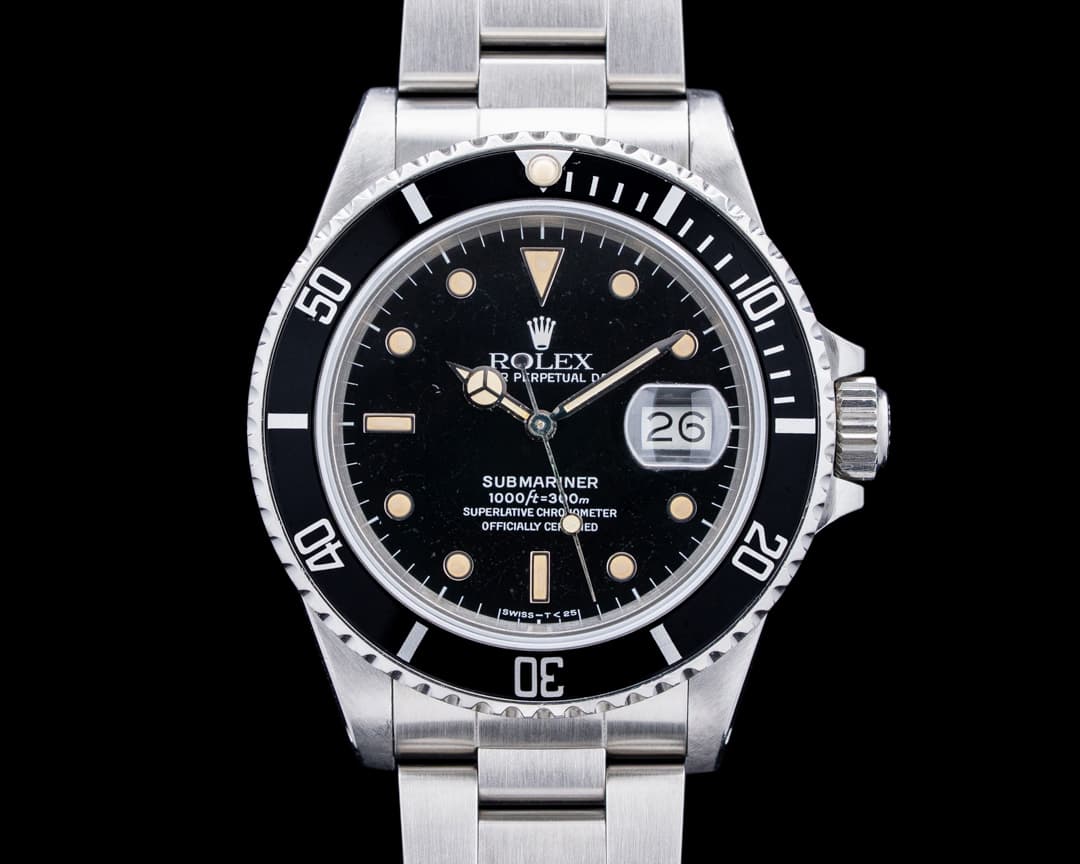 Rolex 16800 Submariner SS Black Dial