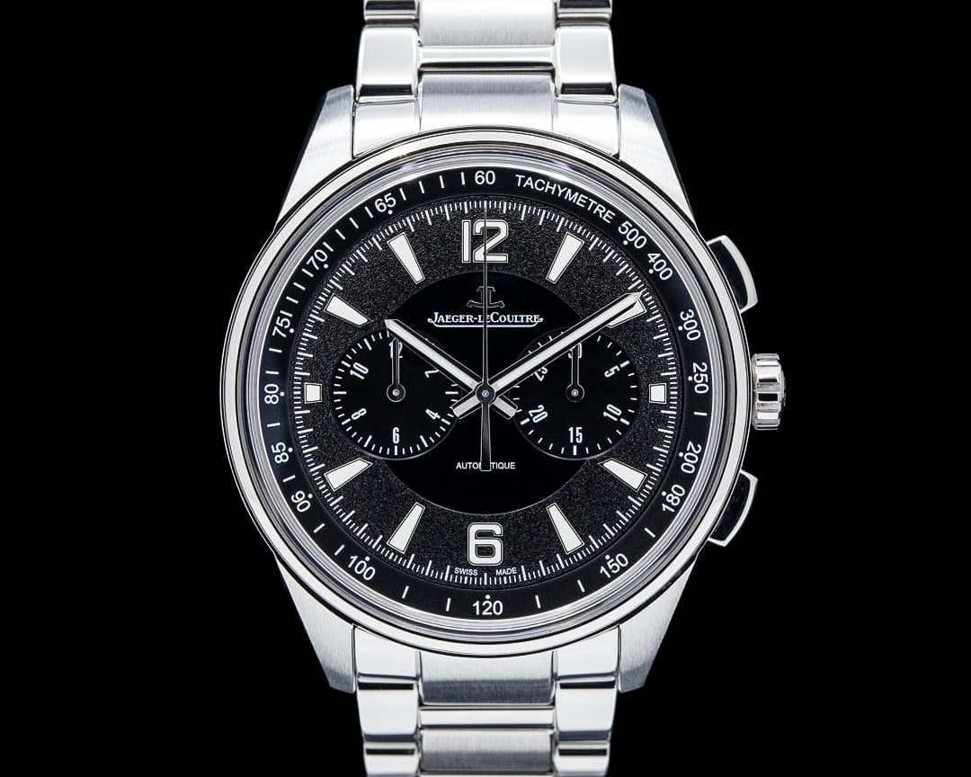 Jaeger-LeCoultre Q9028170 Polaris Chronograph SS Black Dial