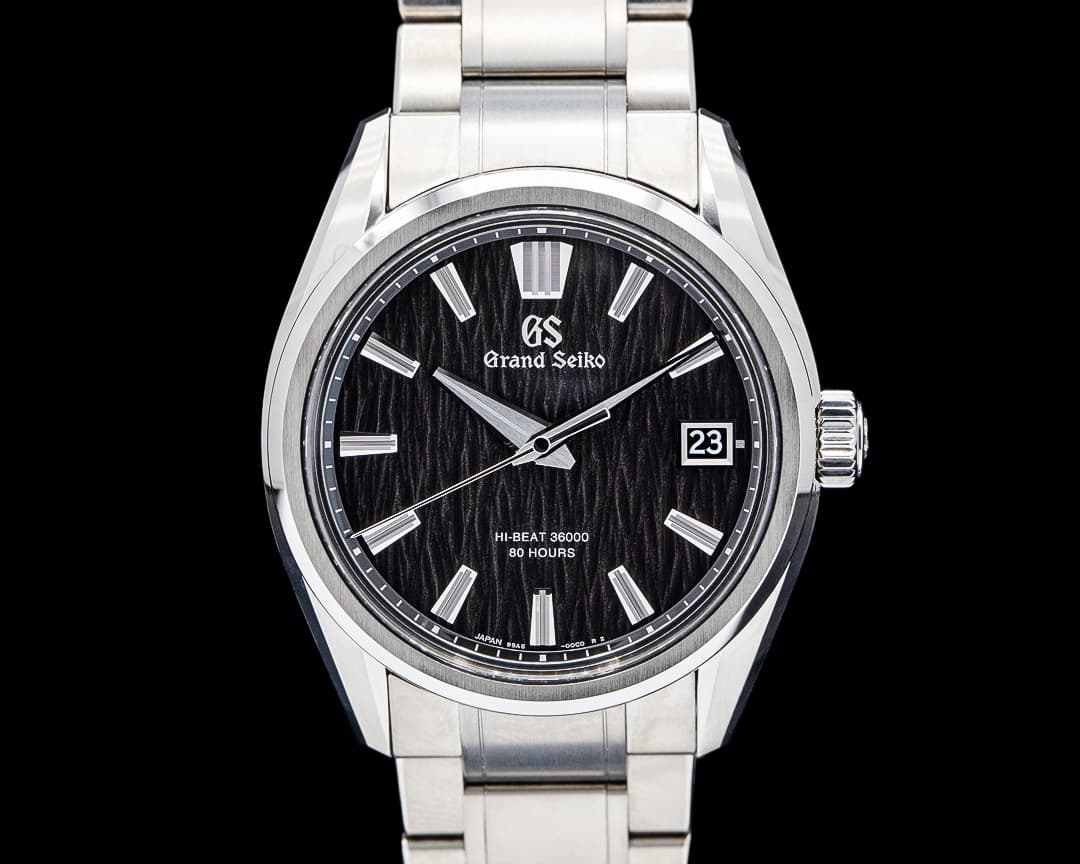 Grand Seiko SLGH017G Evolution 9 Hi-Beat Night Birch Titanium Black Dial