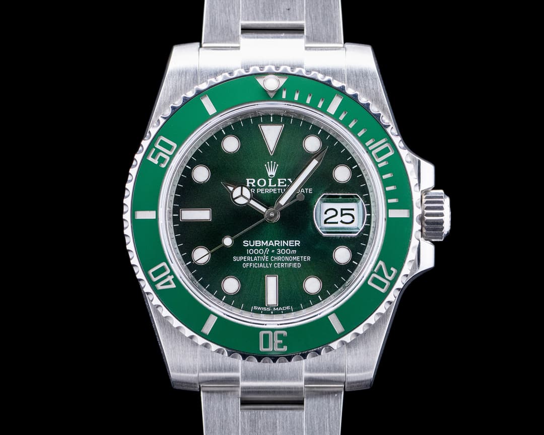 Rolex 116610LV Submariner Date "Hulk" SS Green Dial
