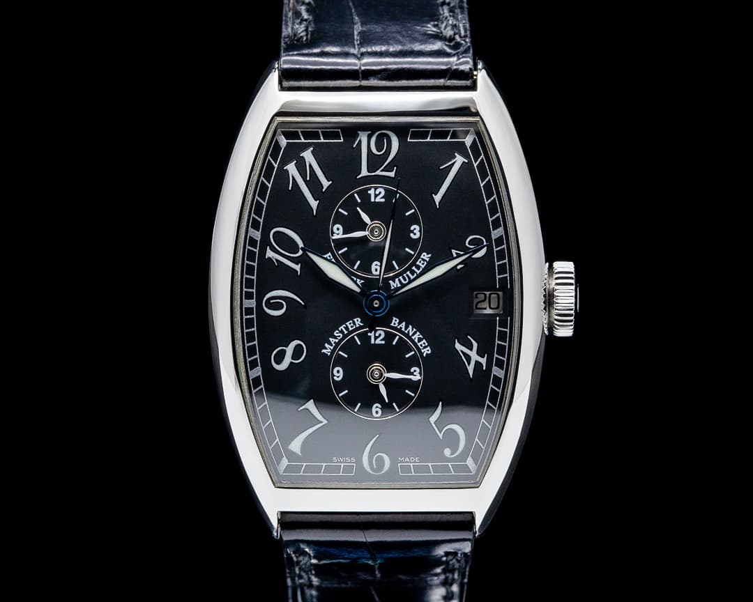 Franck Muller 5850MB Master Banker SS Black Dial