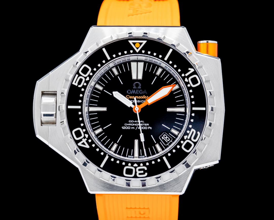 Omega Seamaster Ploprof 1200M SS Black Dial