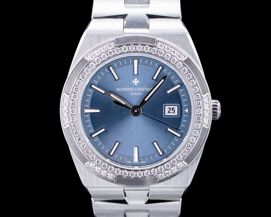 Vacheron Constantin 1205V Ladies Overseas Quartz SS Blue Dial 2024