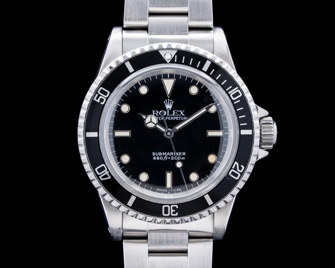 Image of Rolex 5513 Submariner SS Black Dial Circa. 1989
