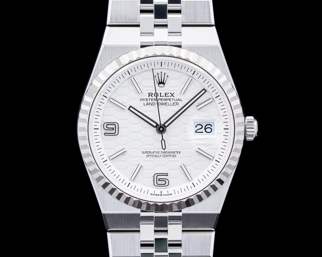 Rolex 127234 Land-Dweller 36MM SS White Dial 2025