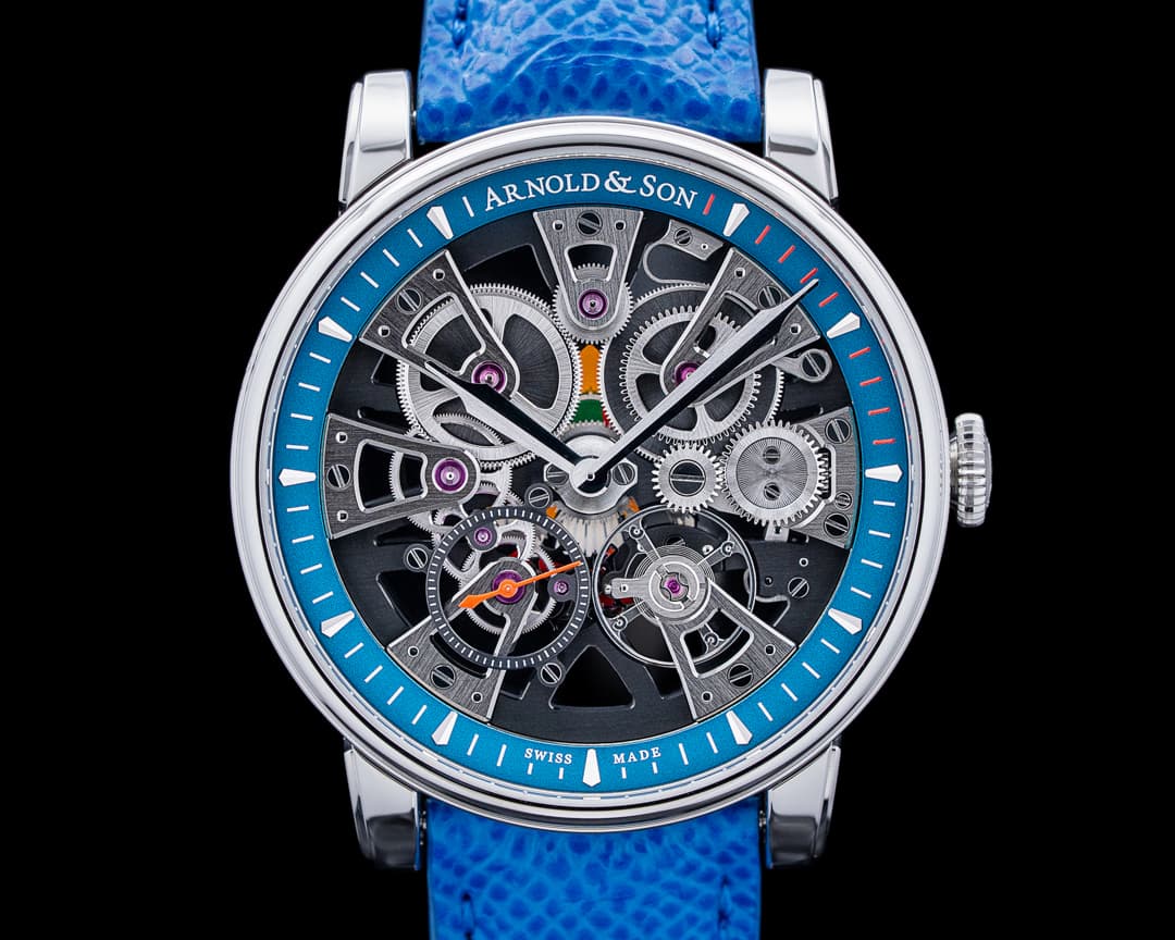 Arnold & Son 61.1.2.01.81D Nebula SS "Abu Dhabi" Skeleton Dial LIMITED